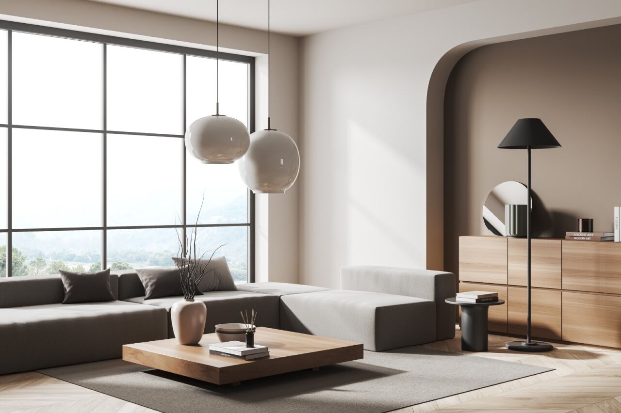 Renk Blokları ile Modern Duvar Tasarımları