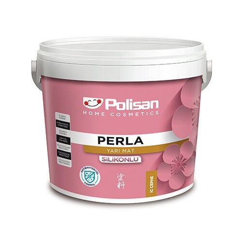 Polisan Perla Yarı Mat Açık Fildişi - 2,5 L