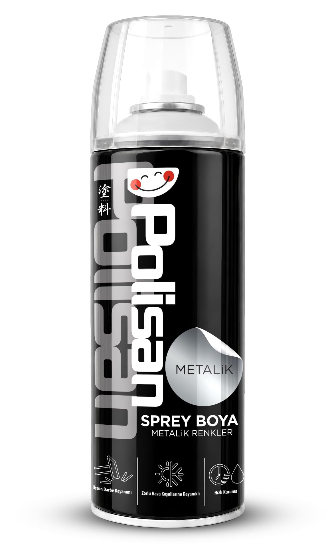 Polisan Metalik Alüminyum Sprey Boya 400 ml