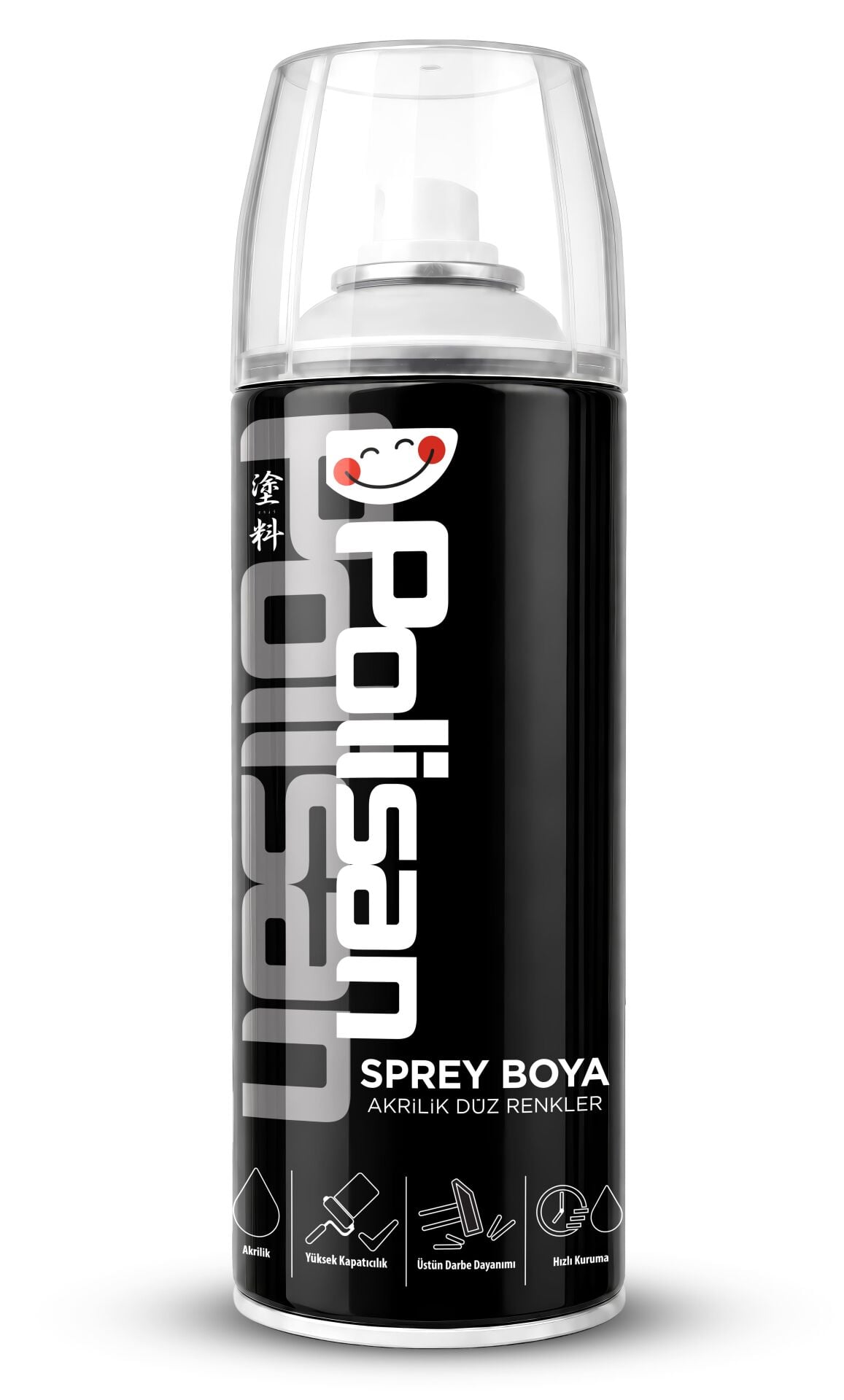 Polisan Akrilik Krem Sprey Boya 400 ml - RAL 1015