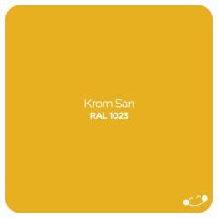 Polisan Akrilik Krom Sarı Sprey Boya 400 ml - RAL 1023