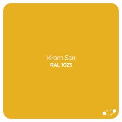 Polisan Akrilik Krom Sarı Sprey Boya 400 ml - RAL 1023