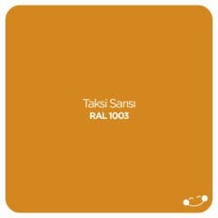 Polisan Akrilik Taksi Sarısı Sprey Boya 400 ml - RAL 1003