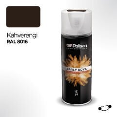 Polisan Akrilik Kahve Sprey Boya 400 ml - RAL 8016