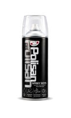 Polisan Akrilik Mat Siyah Sprey Boya 400 ml - RAL 9004