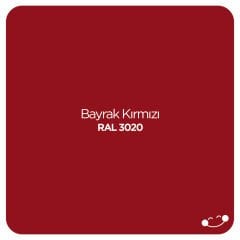 Polisan Akrilik Bayrak Kırmızı Sprey Boya 400 ml - RAL 3020