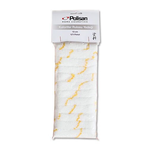Polisan Kalorifer Rulosu 12'li Yedek 10 cm