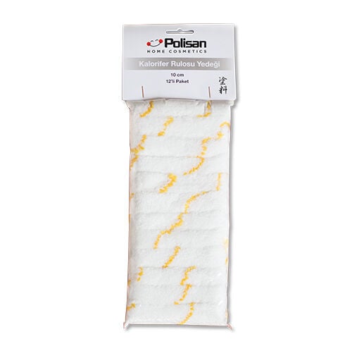 Polisan Kalorifer Rulosu 12'li Yedek 10 cm