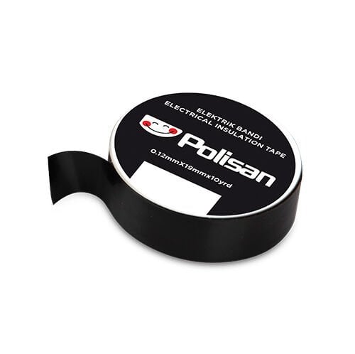 Polisan Elektrik Bandı 19 mm x 10 yrd