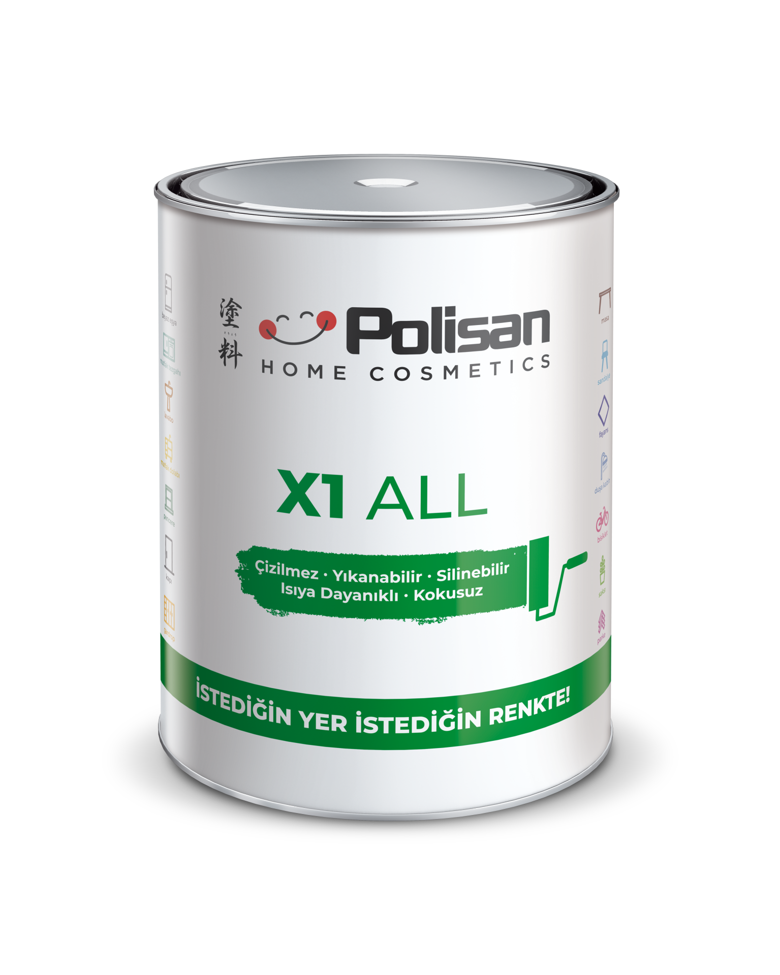 X1 All Beyaz - 0,75 L
