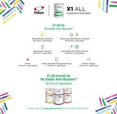 X1 All Beyaz - 0,75 L
