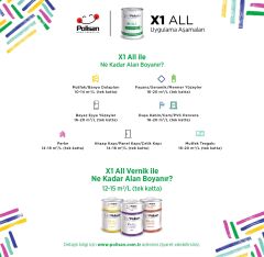 X1 ALL Beyaz - 0,75 L