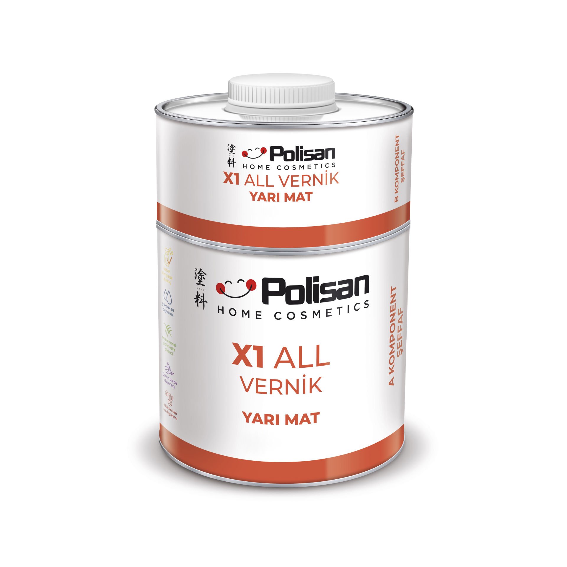 X1 All Vernik Yarı Mat