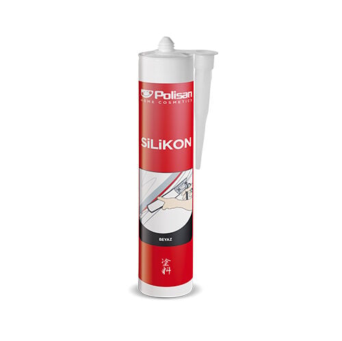 Polisan Universal Silikon Beyaz 280 gr