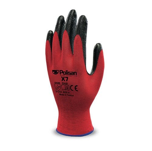 Polisan X7 Eldiven No:9