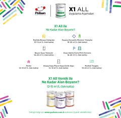 X1 All Vernik Yarı Mat