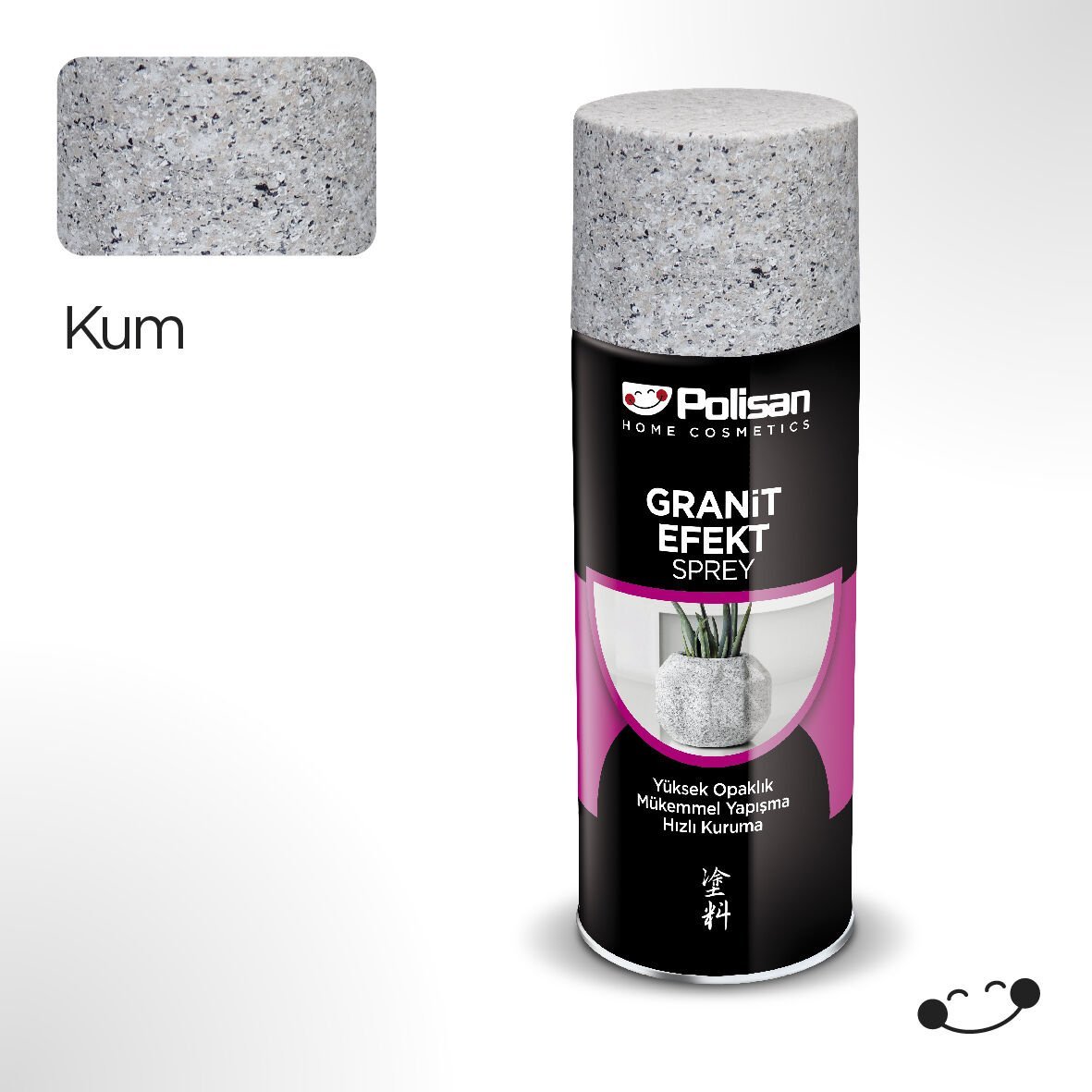 Polisan Granit Efekt Kum Sprey Boya 400 ml