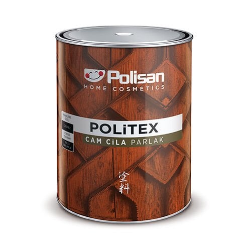 Polisan Politex Cam Cila Parlak Şeffaf - 0,75 L