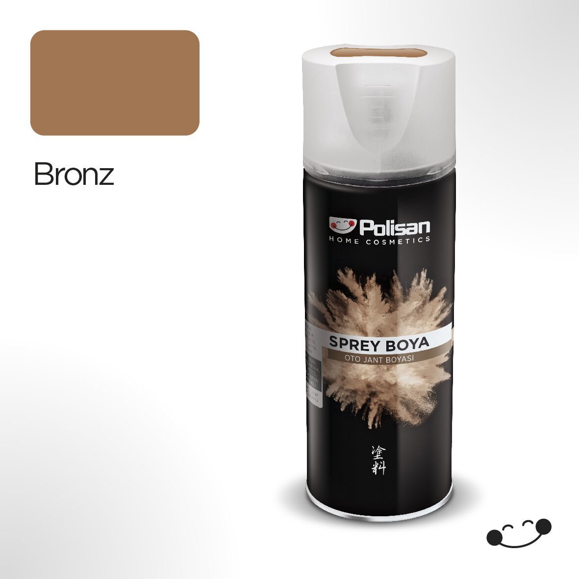 Polisan Oto Jant Bronz Sprey Boya 400 ml