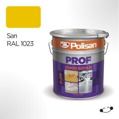 Polisan Prof Sarı Zemin Boyası (P-FP) 5 kg