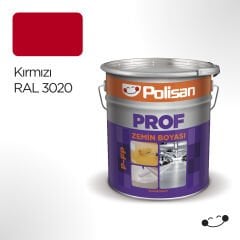 Polisan Prof Kırmızı Zemin Boyası (P-FP) 18 kg