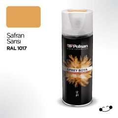 Polisan Akrilik Safran Sarısı Sprey Boya 400 ml - RAL 1017