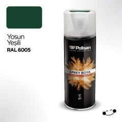 Polisan Akrilik Yosun Yeşili Sprey Boya 400 ml - RAL 6005