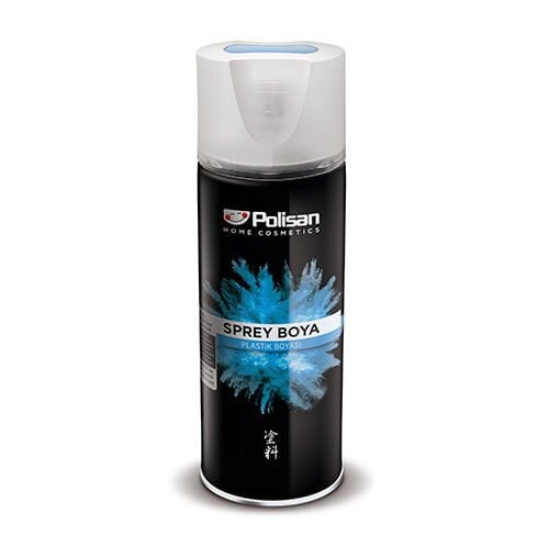 Polisan Plastik Yüzey Mat Beyaz Sprey Boya 400 ml