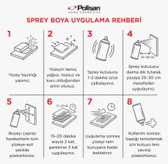 Polisan W&W Ahşap Renklendirici Açık Meşe Rengi Sprey Boya 400 ml