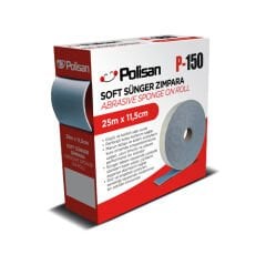 Polisan Soft Sünger Zımpara 150 Kum 25M x 11.5Cm