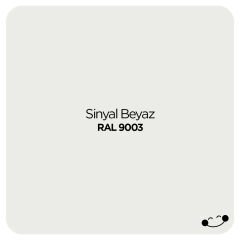 Polisan Akrilik Sprey Sinyal Beyaz - Ral 9003