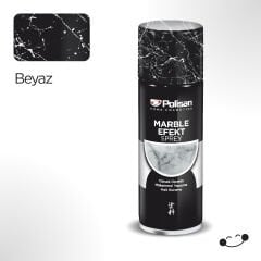 Özel Amaçlı Sprey Mermer Efekt Beyaz Sprey Boya 200 ml