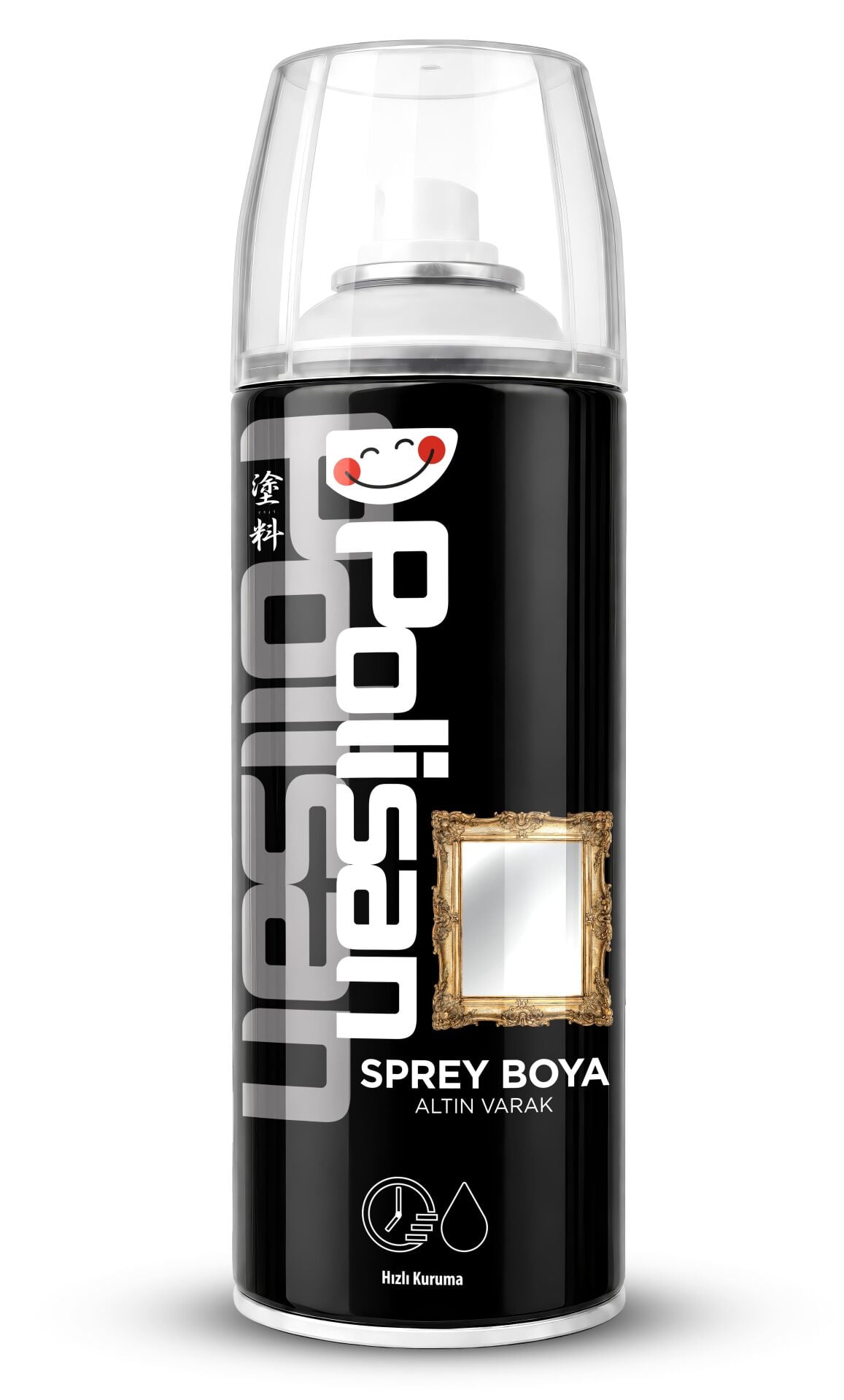 Polisan Altın Varak Efektli Sprey Boya 400 ml