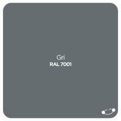 Polisan Akrilik Gri Sprey Boya 400 ml - RAL 7001