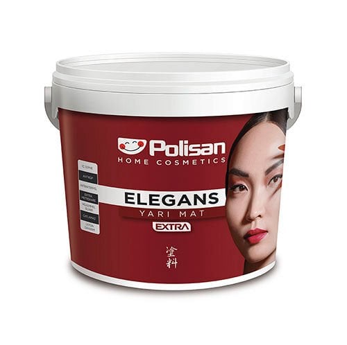 Polisan Elegans Extra Yarı Mat Dingin Gri - 7,5 L