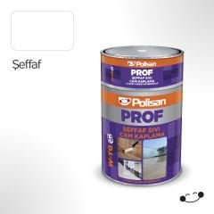 Polisan Prof Şeffaf Parlak Sıvı Su Yalıtımı Boyası (W-TG 2K) 3 kg